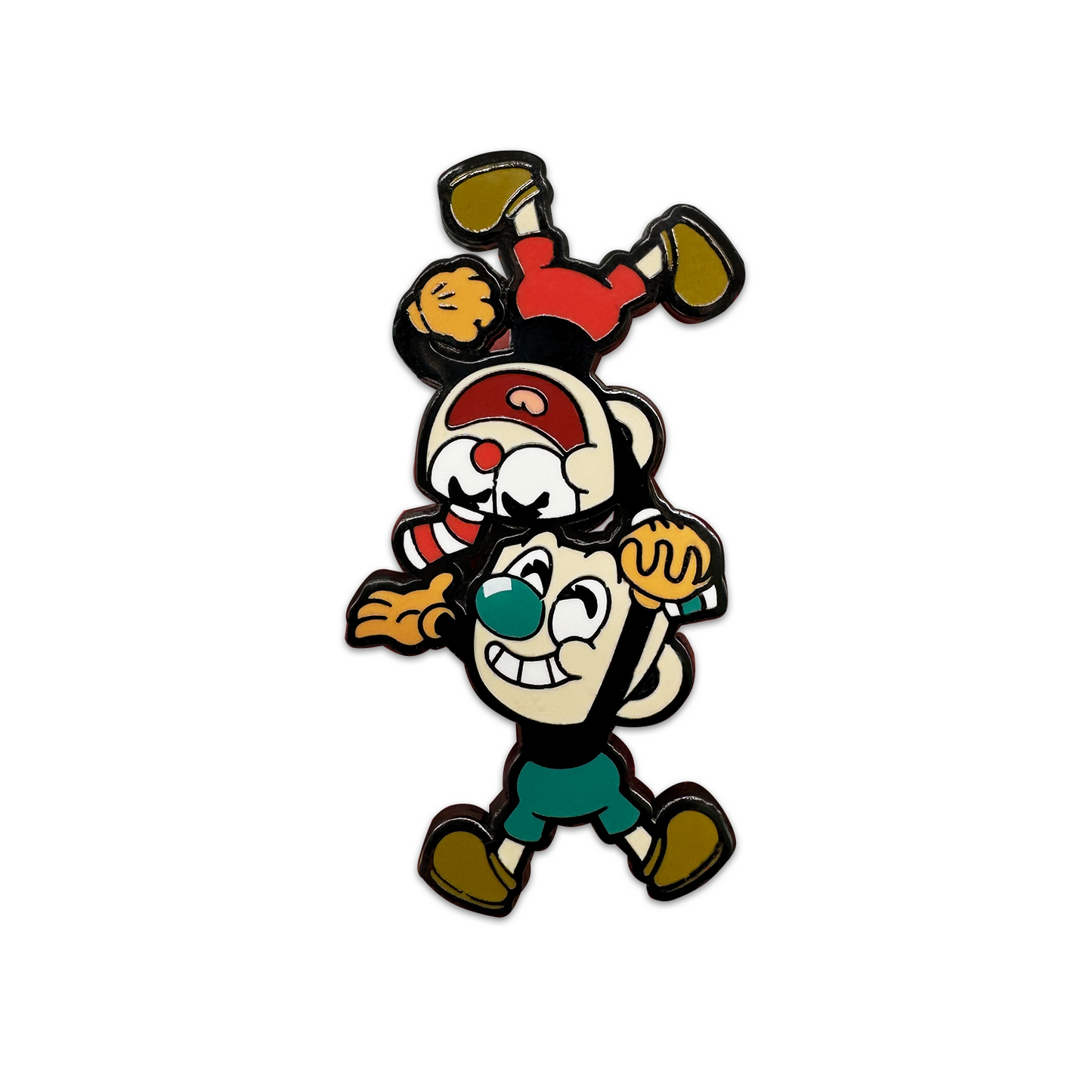 Cuphead-Anstecker-Set