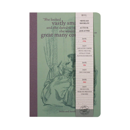 Flexibles A5 Notizbuch Jane Austen