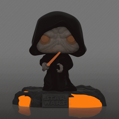 Pop! Deluxe Red Saber Series Volume 1: Darth Sidious (Glow)