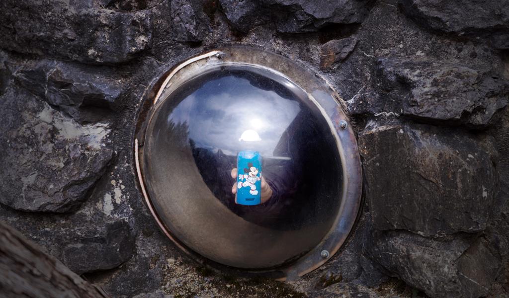 KBT Mickey der Astronaut Kinder-Trinkflasche 0,4 l 