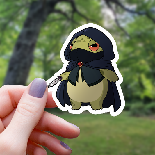 Rogue-RPG-Frosch Sticker