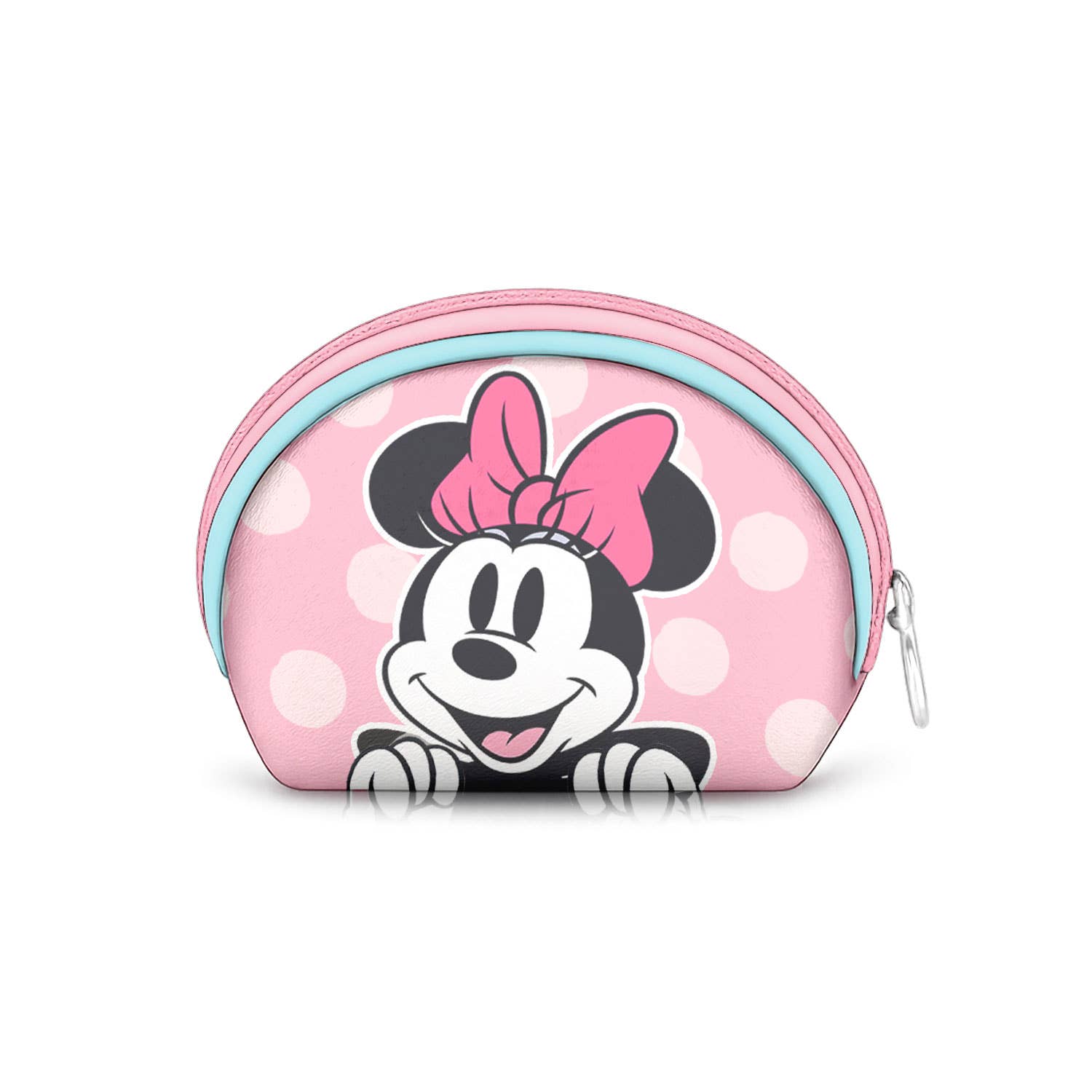 Porte-Monnaie Ovale Casual Disney Minnie Mouse « Ribbon » – Rose