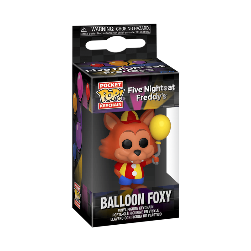 pop keychain balloon foxy