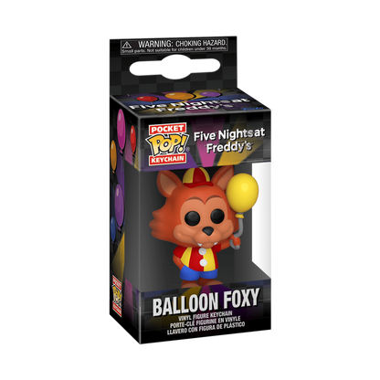 pop keychain balloon foxy