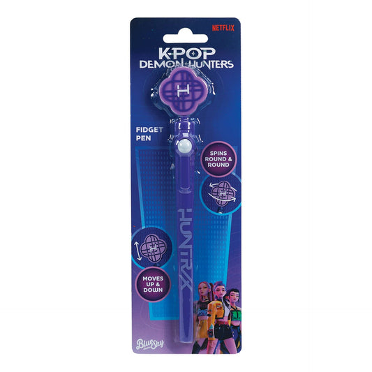 KPop Demon Hunters - Fidget Pen inkl. Sammelfigur Huntr/x