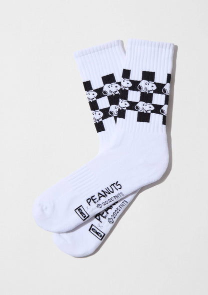 BeSnoopy Chess Street - Chaussettes 100 % Coton Bio