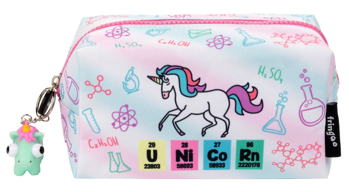 Einhorn Chemie Federmäppchen / Kosmetiktasche