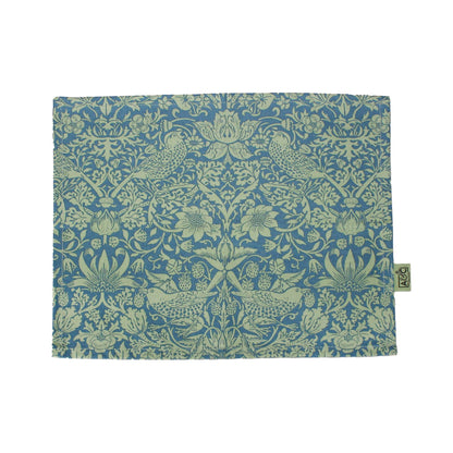 William Morris Recycled Cotton Placemats & Napkins - Sage Green