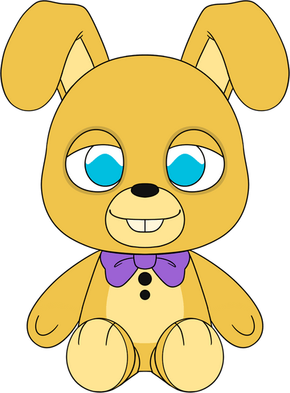 Yellow Rabbit Plush (9in)
