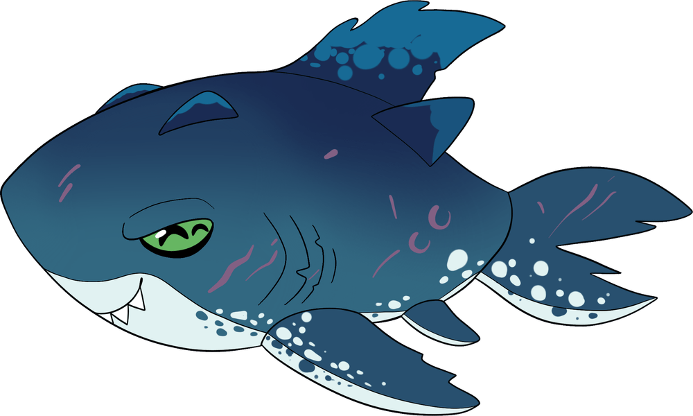Megalodon-Plüschtier (23 cm)