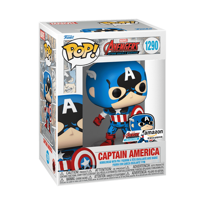 Pop! Captain America mit Pin – VORBESTELLUNG* 