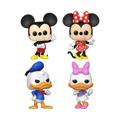 Funko Pop! Disney Mickey & Friends 4-Pack