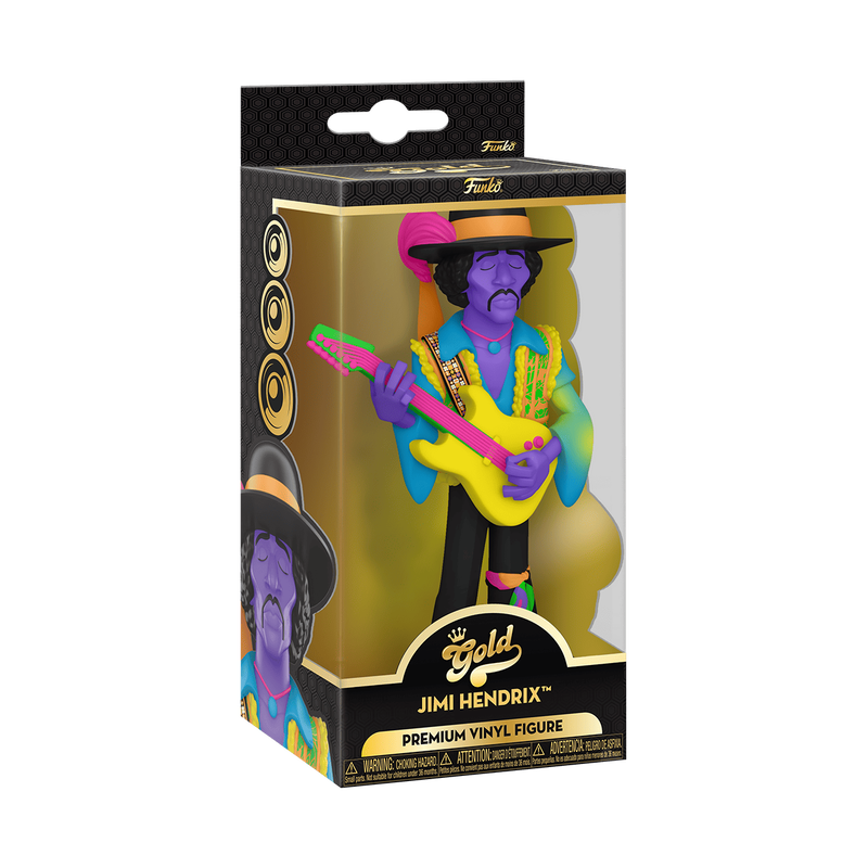 Jimi Hendrix (BLKLT) - GOLD figure