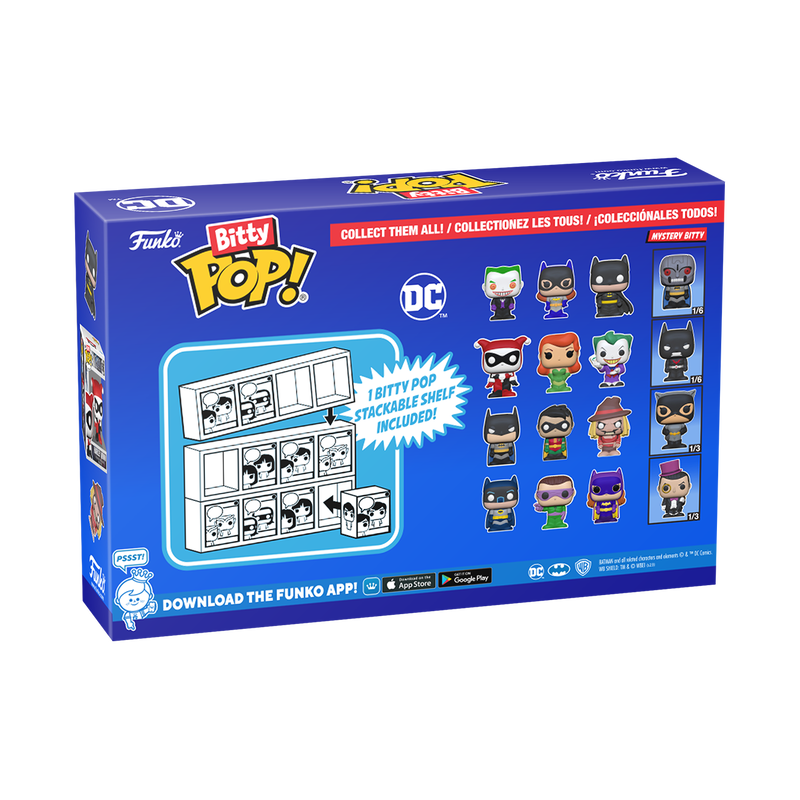 Bitty Pop! DC Comics 4er-Pack Serie 2