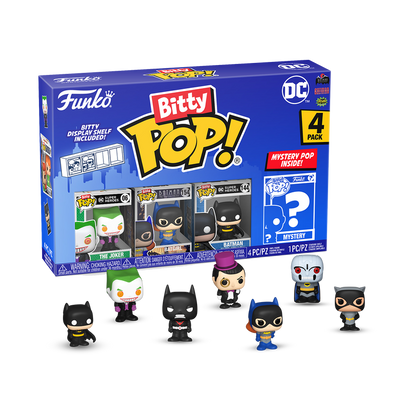 Bitty Pop! DC Comics 4er-Pack Serie 2