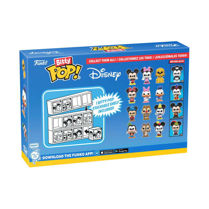 Bitty Pop! Disney 4-Pack Series 4