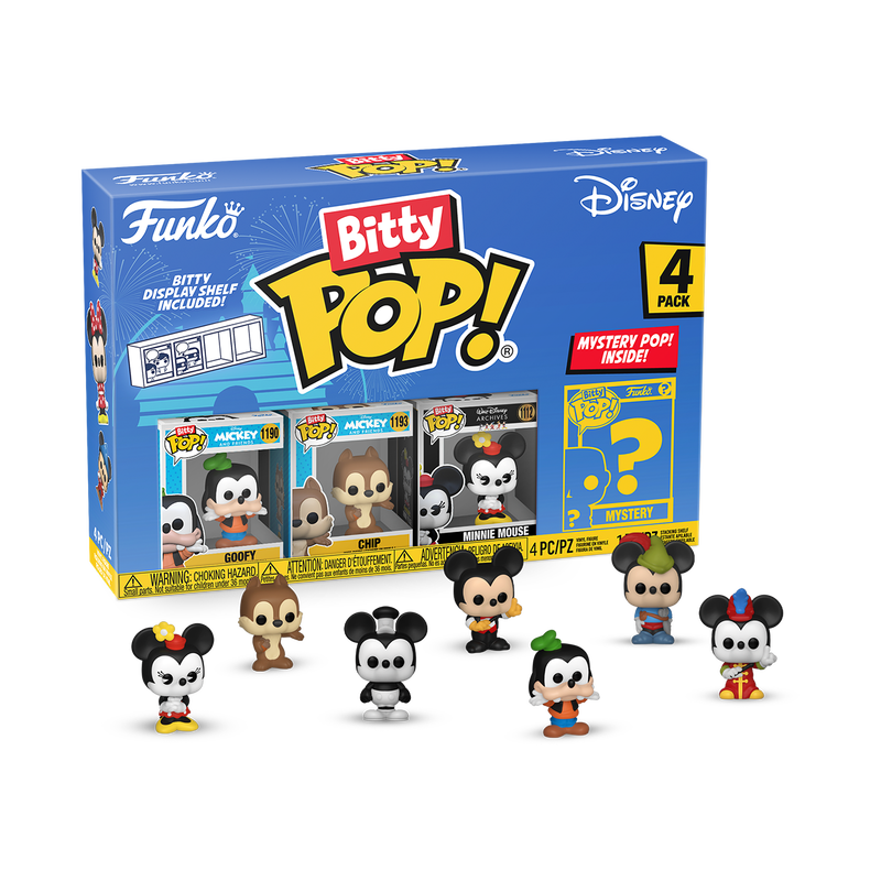 Bitty Pop! Disney 4-Pack Series 4