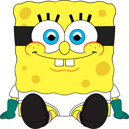 SpongeBob Meerjungfraumann Plüsch (23 cm)