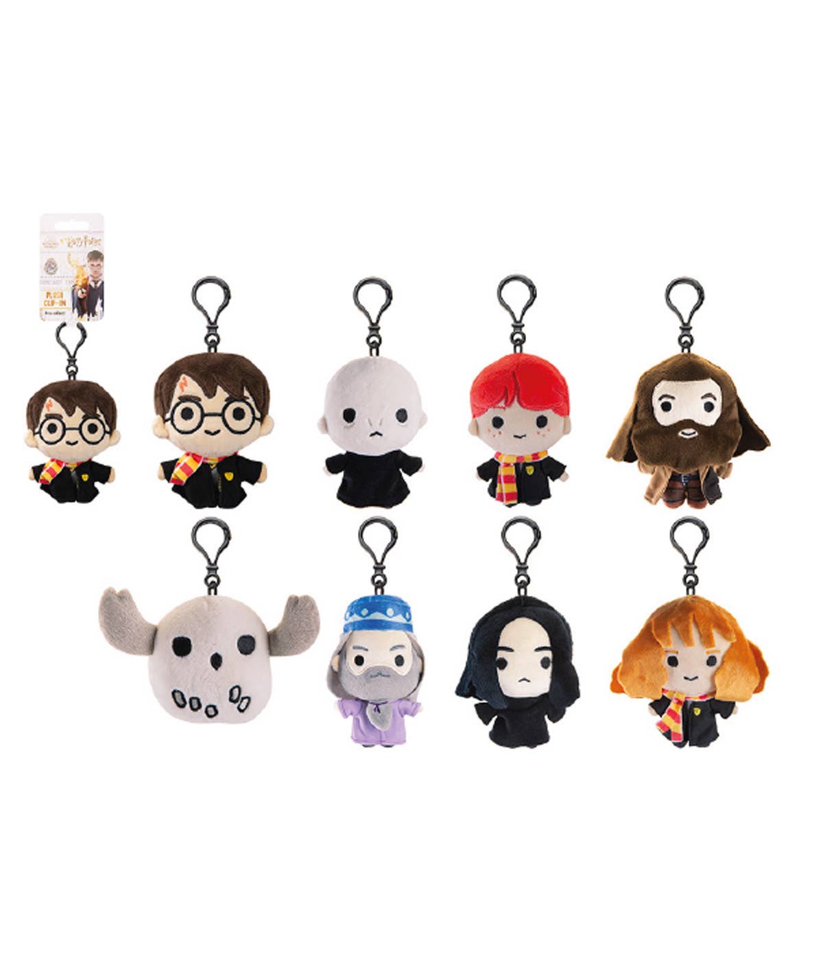 HARRY POTTER PLÜSCHTIER ZUM ANHÄNGEN, 12 CM