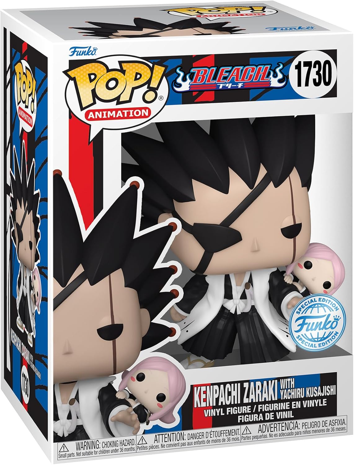 Pop! Kenpachi Zaraki avec Yachiru Kusajishi