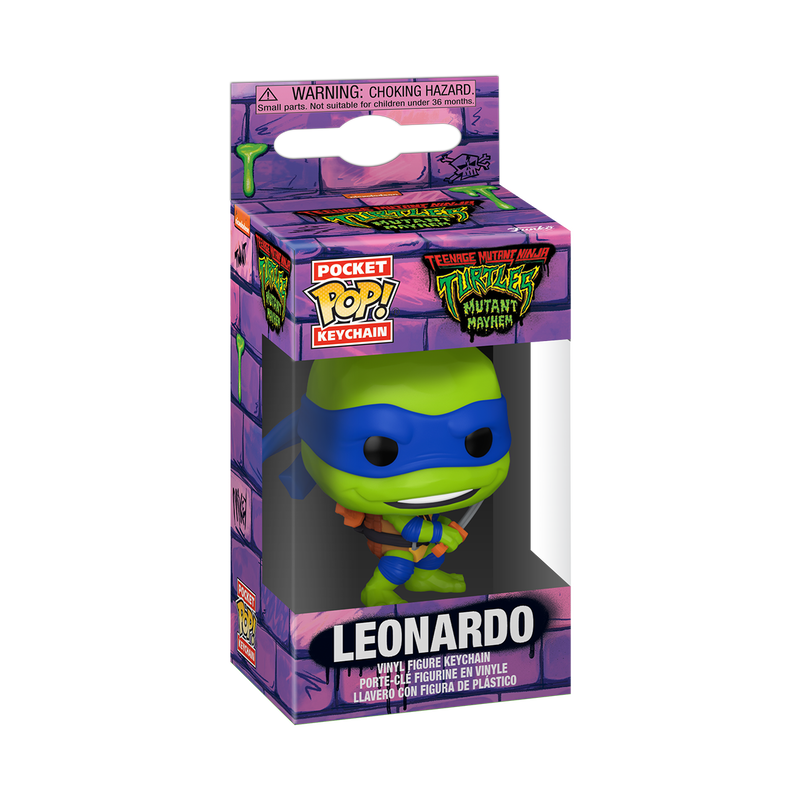 Leonardo - Mutant Mayhem - Pop! Sleutelhanger