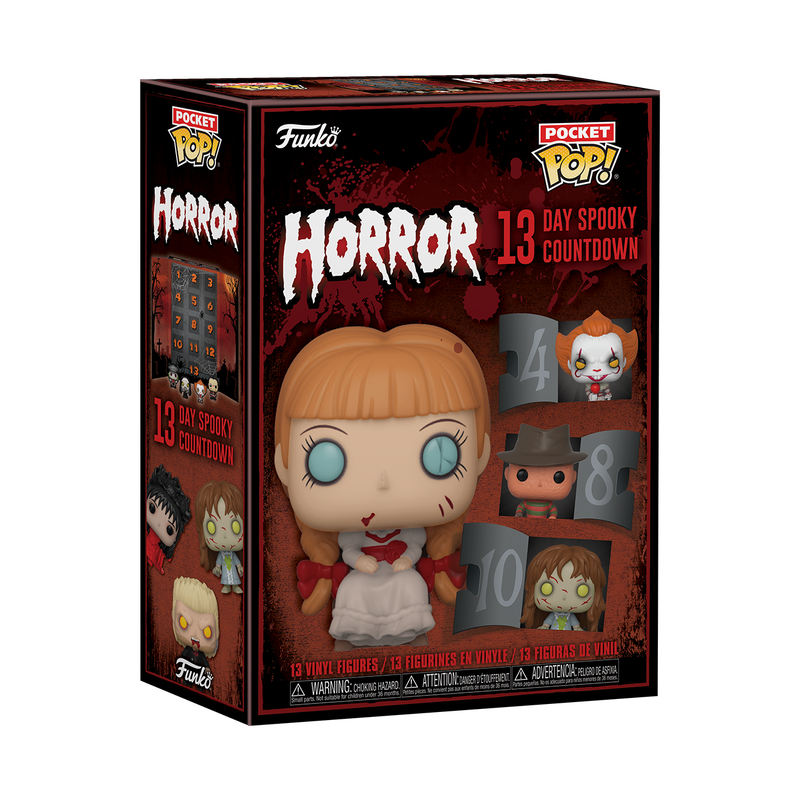 pocket pop horror 13 day spooky countdown calendar