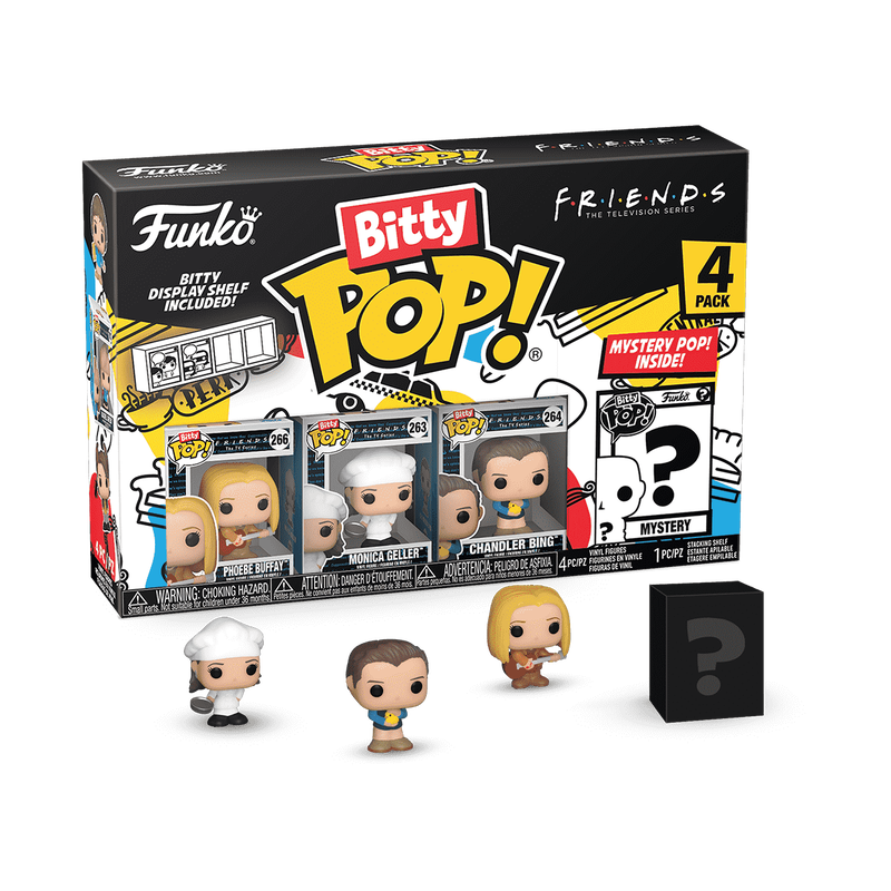 Bitty Pop! Friends 4er-Pack Serie 4 