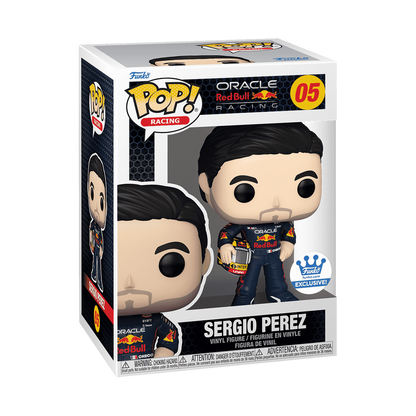 Sergio Perez avec Casque