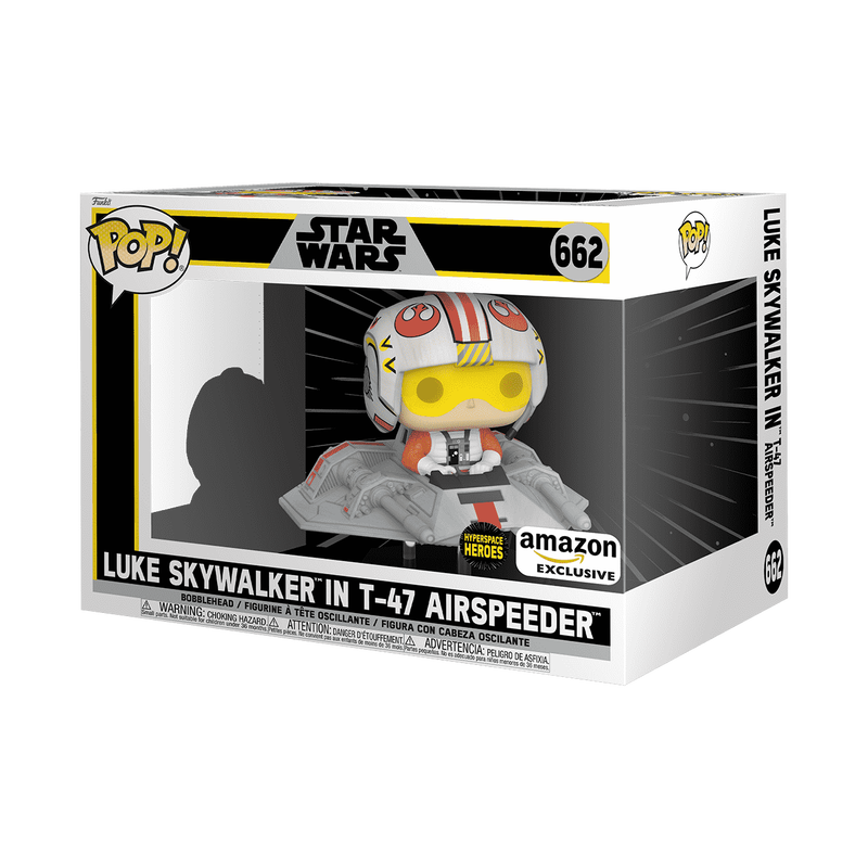 Pop! Rides Super Deluxe Luke Skywalker in T-47 Airspeeder