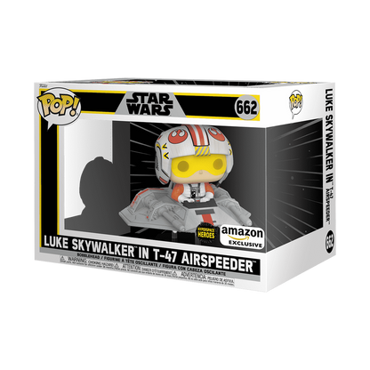 Pop! Rides Super Deluxe Luke Skywalker in T-47 Airspeeder