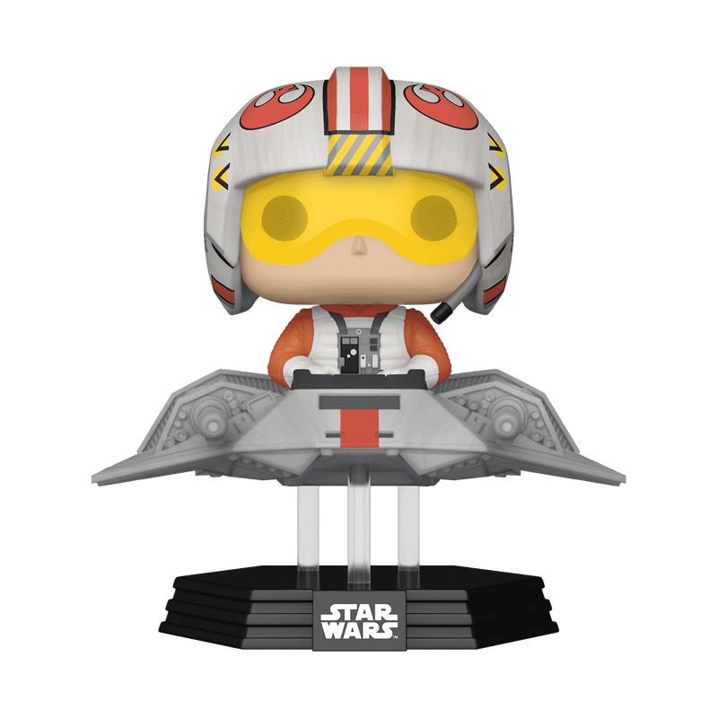 Pop! Rides Super Deluxe Luke Skywalker dans T-47 Airspeeder