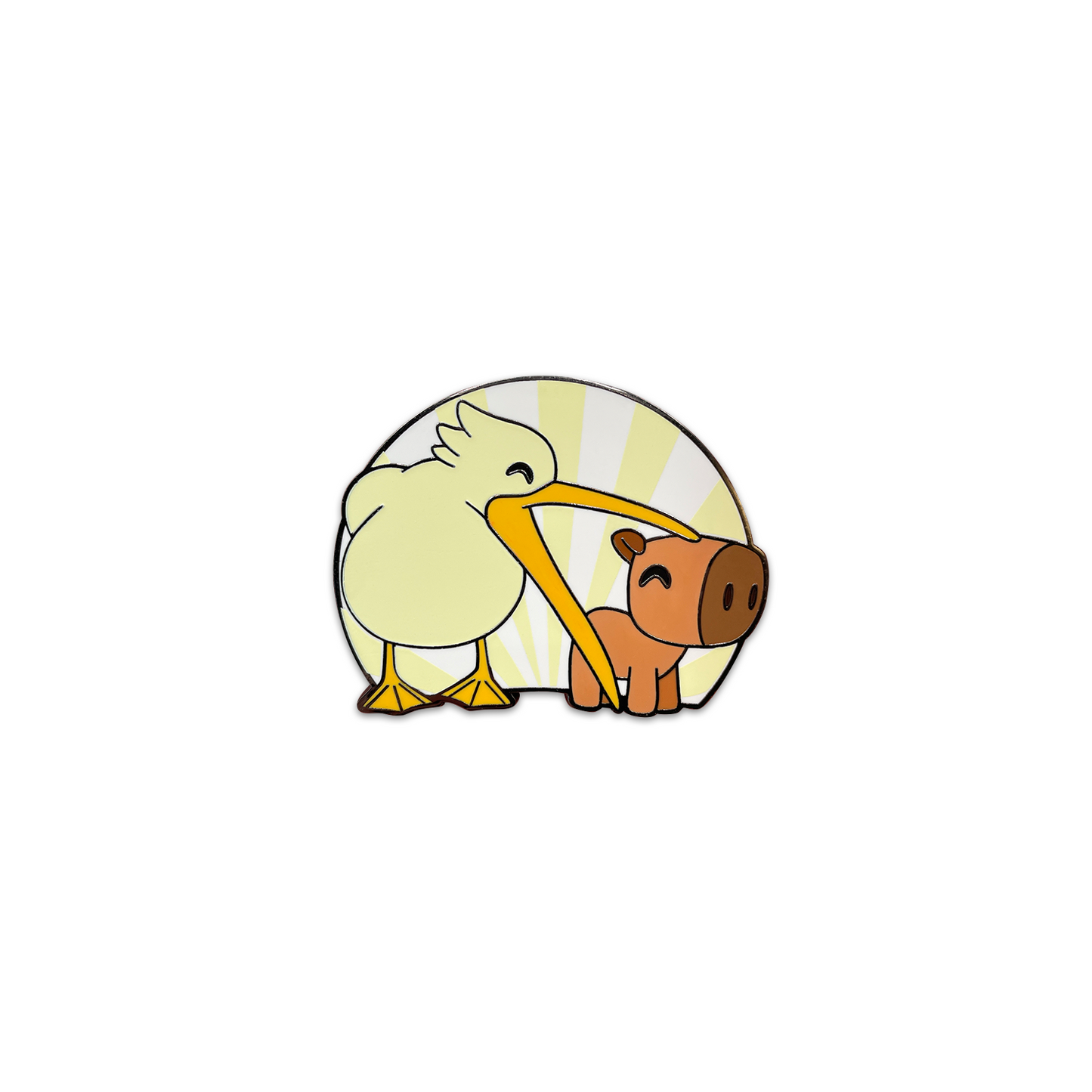 Meerschweinchen-Pin-Set