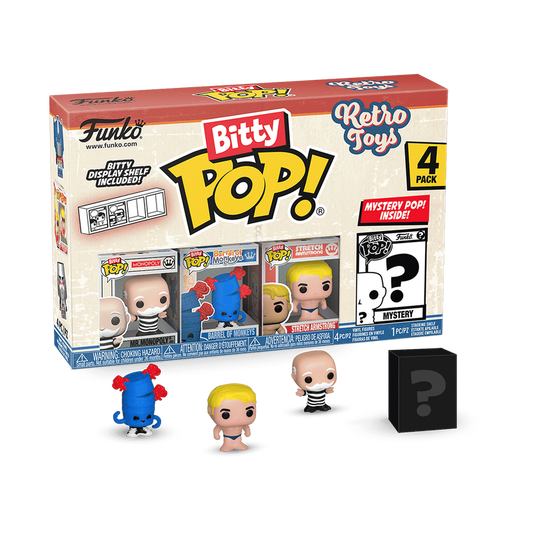 Kleines Pop! Retro Toys 4er-Pack Serie 4