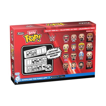 Bitty Pop! WWE 4er-Pack Serie 2