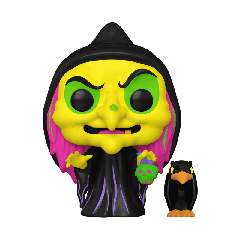 Pop! & Buddy Witch Queen Dinguized met Raven (Blacklight)