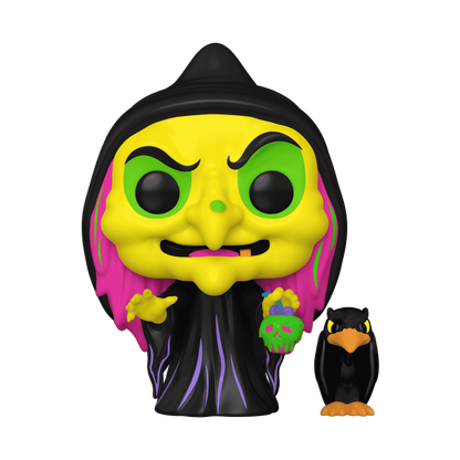 Pop! & Buddy Witch Queen Dinguized met Raven (Blacklight)