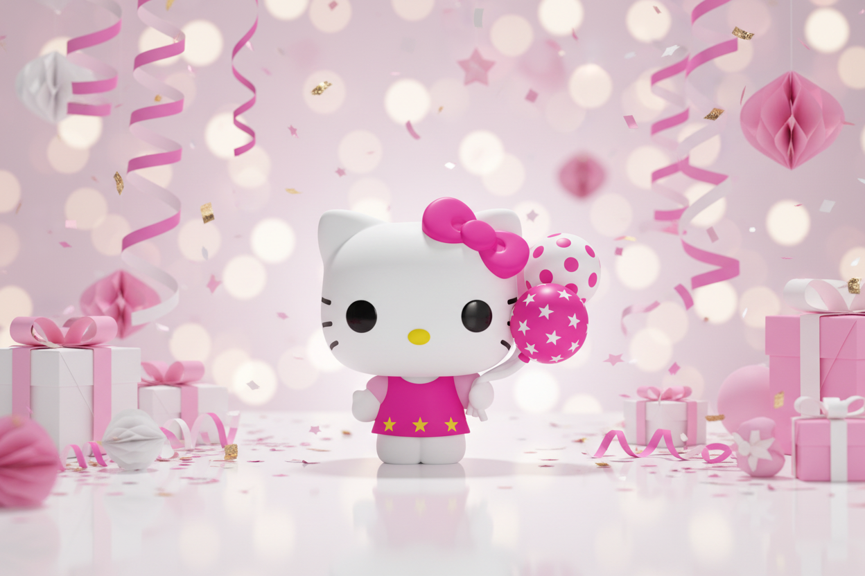 Pop! Hello Kitty mit Luftballons
