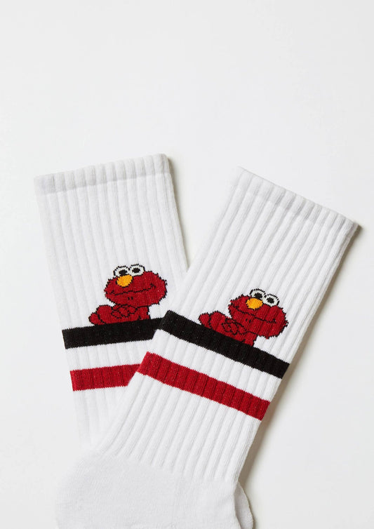 BeSesameStreet Elmo Street Socks