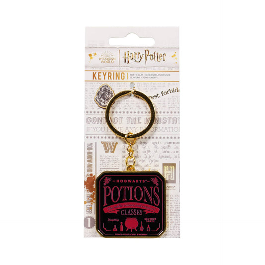 Porte-clés Harry Potter - avec carte d'en-tête Potions