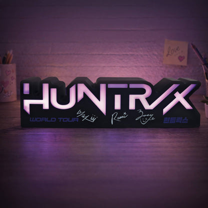 KPop Demon Hunters - Lampe de table - Huntr/x