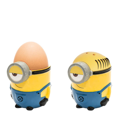 Minions Egg Cup and Salt Shaker