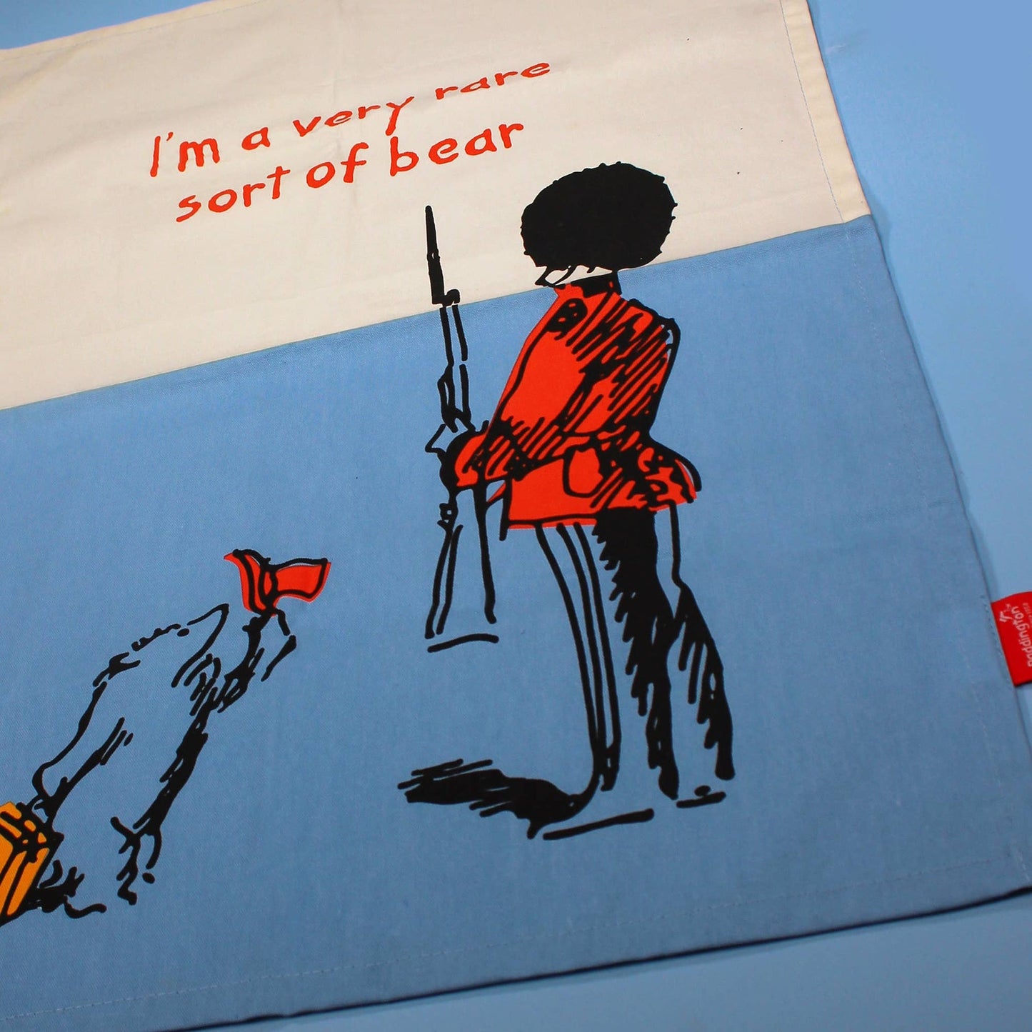 Paddington Tea Towel - made from recycled cotton