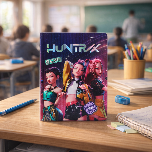 KPop Demon Hunters - Notizbuch A5 - Huntr/x