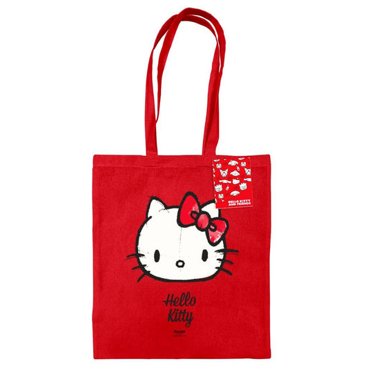 Tote bag Hello Kitty - Dessiné