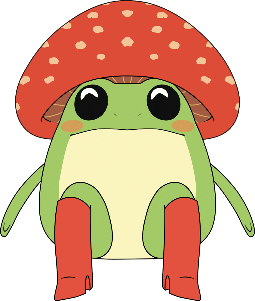 Petite Peluche Grenouille (9po)