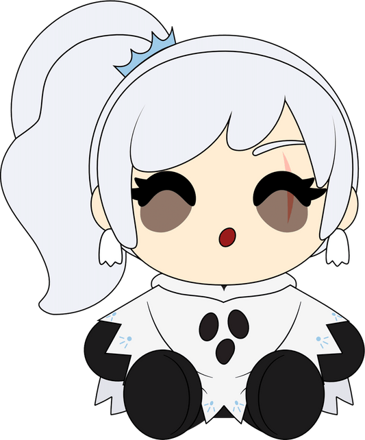 Halloween Weiss Plüsch (23 cm)
