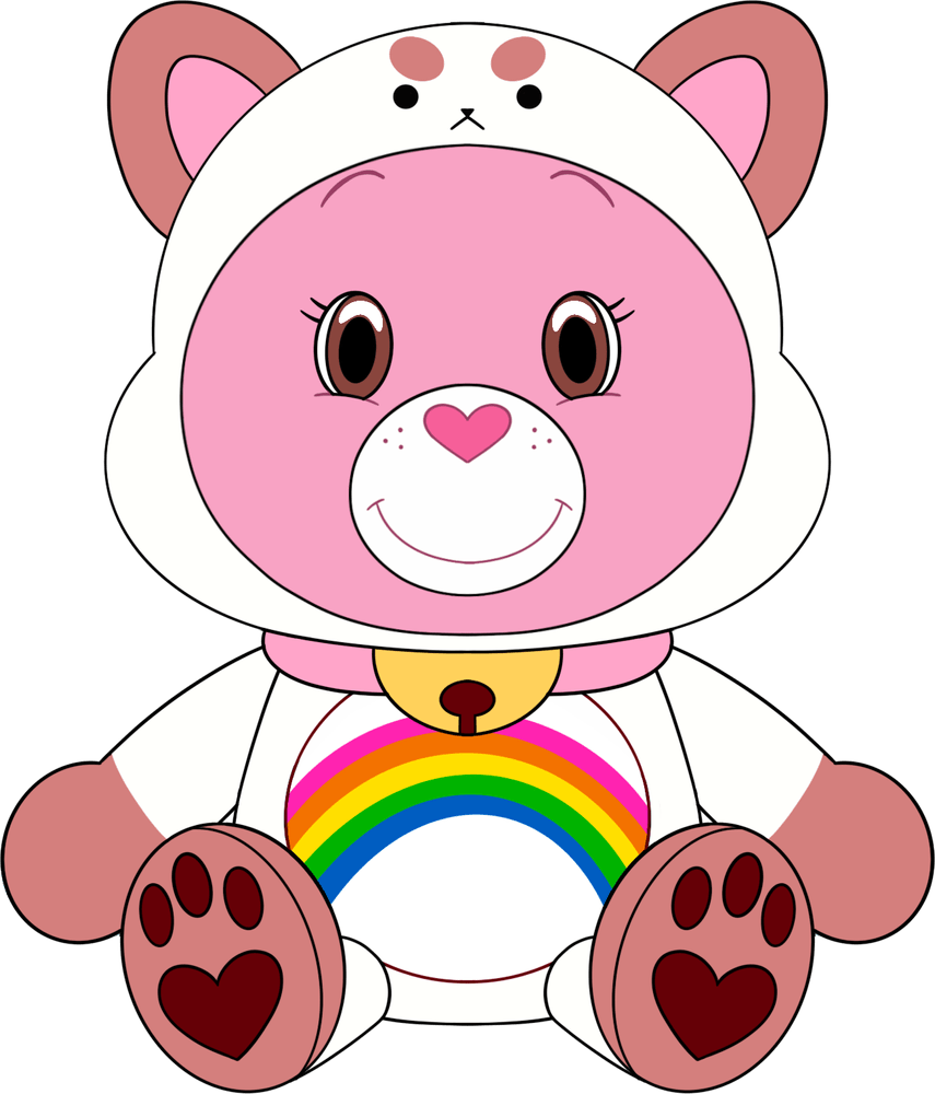 Puppycat x Cheer Bear Plush (9in)