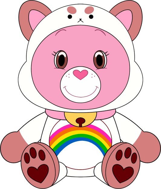 Plüschfigur Puppycat x Cheer Bear (23 cm)