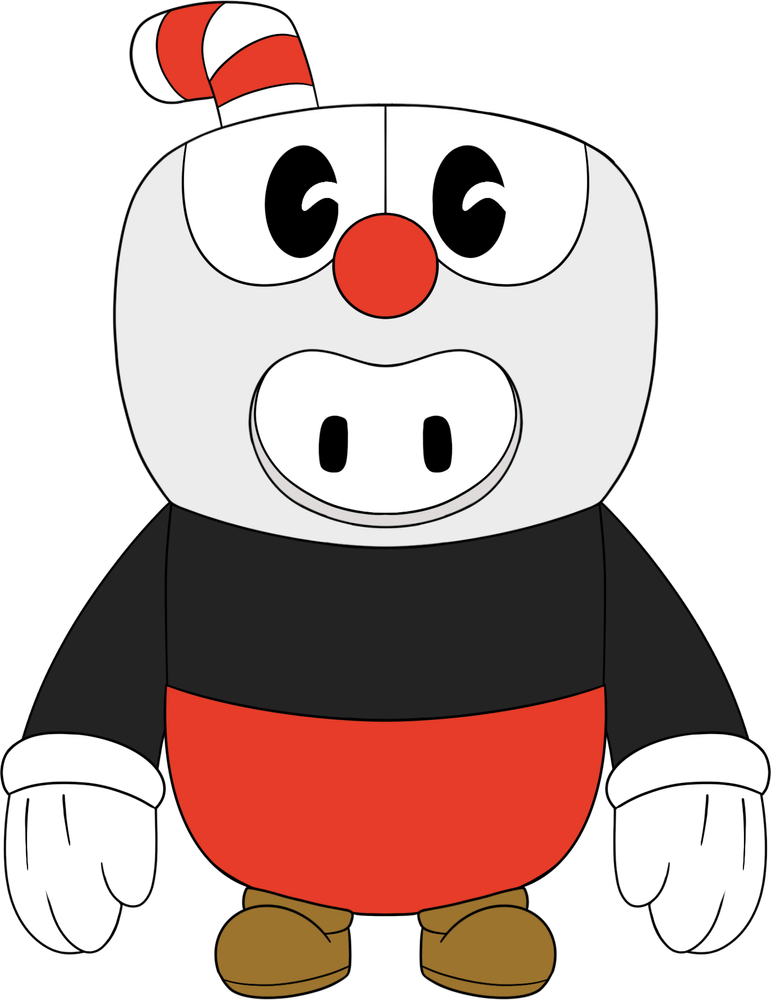 Cuphead x Fall Guys Cuphead Plüschtier (23 cm)