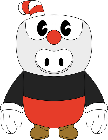 Cuphead x Fall Guys Cuphead Plüschtier (23 cm)